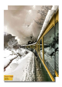 Mocănița - carte postală