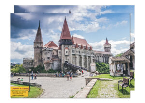 Castelul Corvinilor - carte postală