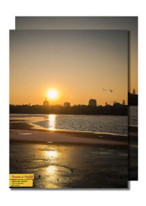 Apus de martie - carte postală